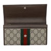 グッチ 長財布 レディース GGスプリームキャンバス ブラウン GUCCI 838485 FAE0L 9746