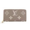 ルイヴィトン 長財布 モノグラム･アンプラント ジッピー・ウォレット ベージュ LOUIS VUITTON M28793 トゥルトレール クレーム