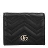 グッチ 二つ折り財布 レディース ブラック GUCCI 466492 AAET8 1000