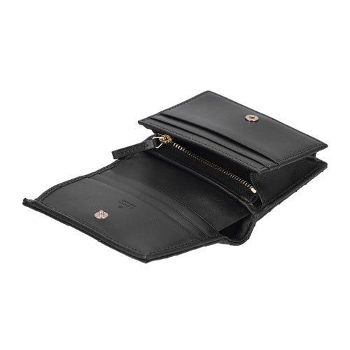 グッチ 二つ折り財布 レディース ブラック GUCCI 466492 AAET8 1000