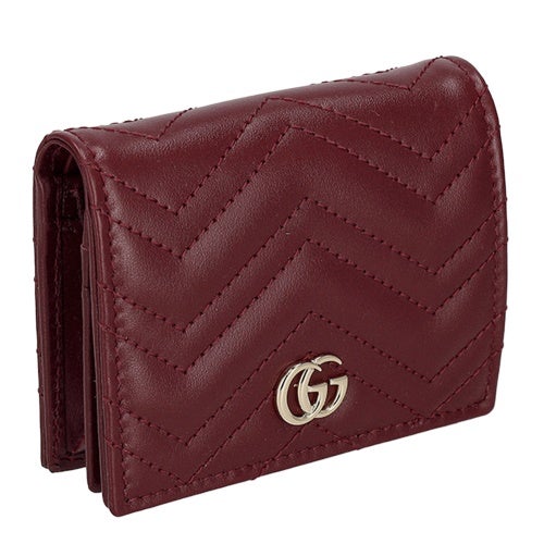 グッチ 二つ折り財布 レディース レッド GUCCI 466492 DTDHV 6207