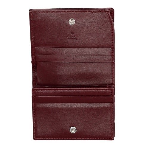 グッチ 二つ折り財布 レディース レッド GUCCI 466492 DTDHV 6207