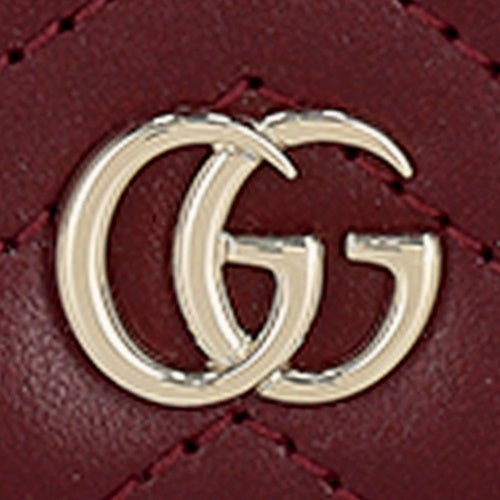 グッチ 二つ折り財布 レディース レッド GUCCI 466492 DTDHV 6207