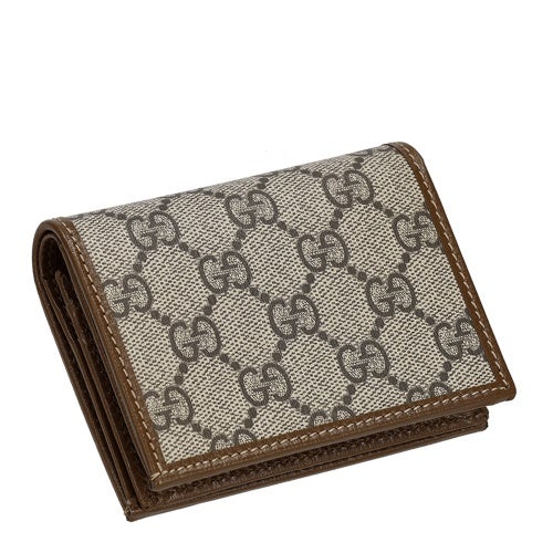 グッチ 二つ折り財布 レディース GGスプリームキャンバス ブラウン GUCCI 621887 92TCG 8563