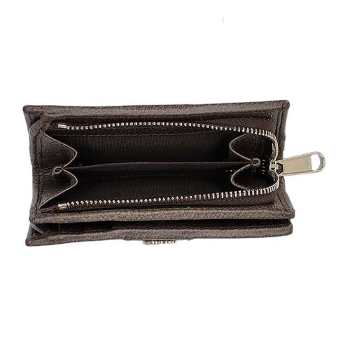 グッチ 二つ折り財布 レディース GGスプリームキャンバス ブラウン GUCCI 838468 FAE0L 9746