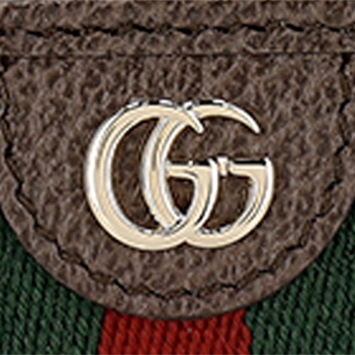 グッチ 二つ折り財布 レディース GGスプリームキャンバス ブラウン GUCCI 838468 FAE0L 9746