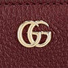グッチ 二つ折り財布 レディース GGスプリームキャンバス レッド GUCCI 841360 AAE5E 6258
