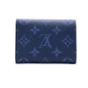 ルイヴィトン 三つ折り財布 モノグラム ヴィクター・ウォレット ブルー LOUIS VUITTON M26857 オーシャンブルー