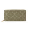 ルイヴィトン 長財布 モノグラム ジッピー・ウォレット カーキグリーン LOUIS VUITTON M28297 カーキデニム