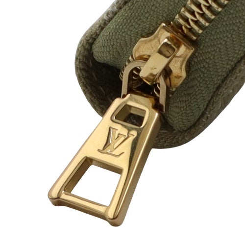 ルイヴィトン 長財布 モノグラム ジッピー・ウォレット カーキグリーン LOUIS VUITTON M28297 カーキデニム