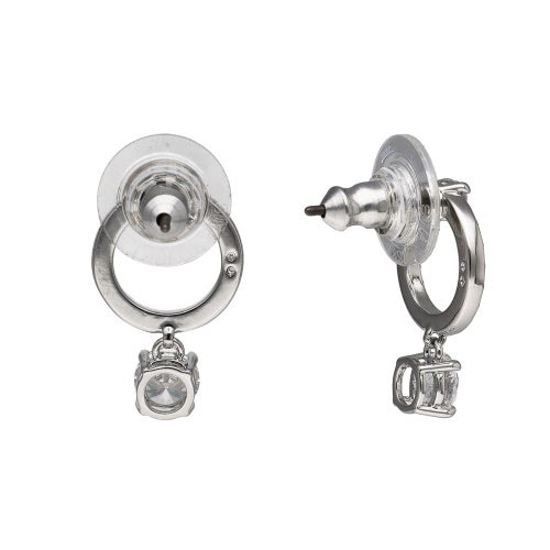 【極美品】スワロフスキー 三日月 ピアス クリスタル パール シルバー 両耳用 スワロフスキー ピアス レディース シルバー SWAROVSKI 5633835