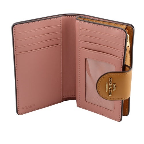 コーチ アウトレット 二つ折り財布 レディース ピンク COACH OUTLET