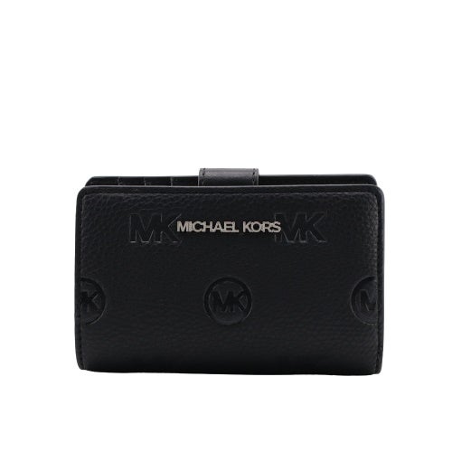 マイケルコース 二つ折り財布 レディース ブラック MICHAEL KORS