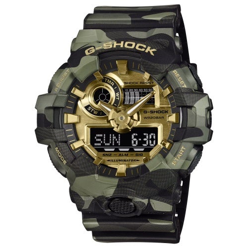カシオ CASIO 腕時計 メンズ G-SHOCK GA-700CMG-3AJF Gショック
