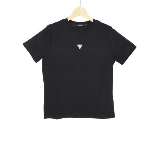ゲス Tシャツ メンズ レディース UNI S/Slv Tee Shirt Tシャツ ロゴTシャツ ブラック GUESS MQ2K6451BLK BLACK