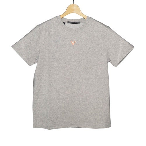 ゲス Tシャツ メンズ レディース UNI S/Slv Tee Shirt Tシャツ ロゴTシャツ グレー GUESS MQ2K6451MGY MELANGE GREY