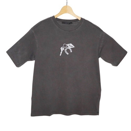 ゲス Tシャツ メンズ グレー GUESS MQ2K7432CGY Charcoal Grey
