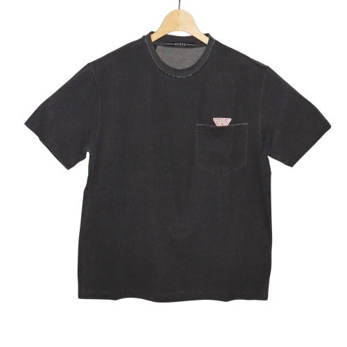 ゲス Tシャツ メンズ UNI S/Slv Tee Shirt 半袖Tシャツ グレー GUESS MQ2K7441CGY Charcoal Grey