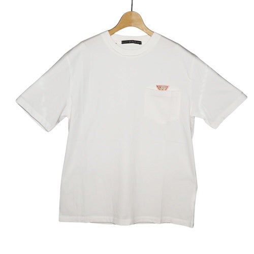 ゲス Tシャツ メンズ UNI S/Slv Tee Shirt 半袖Tシャツ ホワイト GUESS MQ2K7441IVY IVORY