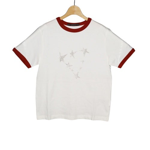 ゲス Tシャツ メンズ レディース UNI S/Slv Tee Shirt 半袖Tシャツ ホワイト GUESS MQ2K7445IVY IVORY