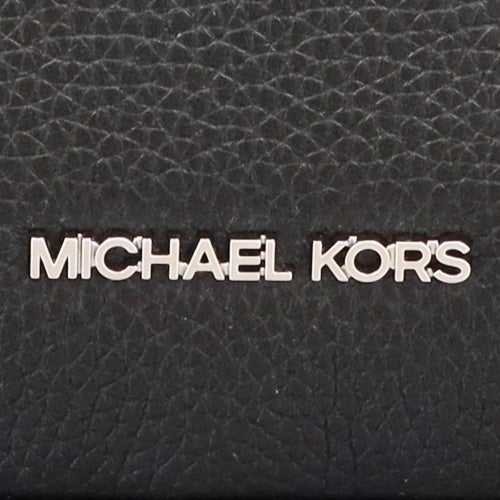 マイケルコース ショルダーバッグ レディース Jet Set Large Pebbled Leather Camera Crossbody Bag ブラック MICHAEL KORS 35R6STVC7L BLACK