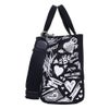 マークジェイコブス トートバッグ レディース THE PUNK SCRIBBLE CANVAS TOTE BAG SMALL TOTE ブラック Marc Jacobs 2S6HTT016H02 002 BLACK MULTI