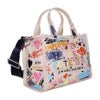マークジェイコブス トートバッグ レディース THE PUNK SCRIBBLE CANVAS TOTE BAG SMALL TOTE ベージュ Marc Jacobs 2S6HTT016H02 261 BEIGE MULTI