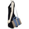 クロエ ハンドバッグ レディース WOODY SMALL TOTE&S ブルー CHLOE CHC23AS397 L17 44J ASHES BLUE