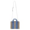 クロエ ハンドバッグ レディース WOODY SMALL TOTE&S ブルー CHLOE CHC23AS397 L17 44J ASHES BLUE