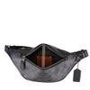 コーチ アウトレット ボディバッグ メンズ シグネチャー ブラック COACH OUTLET CW369 QBMI5 チャコール/ブラック