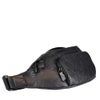ルイヴィトン ボディバッグ モノグラム シャドウ ラッシュ・バムバッグ ブラック LOUIS VUITTON M47058