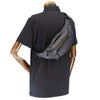 ルイヴィトン ボディバッグ モノグラム シャドウ ラッシュ・バムバッグ ブラック LOUIS VUITTON M47058