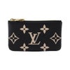 ルイヴィトン コインケース モノグラム アンプラント カード＆キーケース ポシェット・クレ ブラック LOUIS VUITTON M28790 ブラック/ピンク