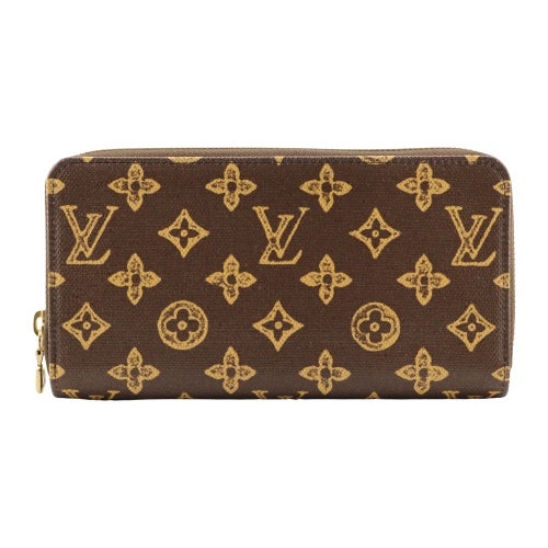 ルイヴィトン 長財布 モノグラム ジッピー・ウォレット ブラウン LOUIS VUITTON M27683 エベヌ
