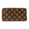 ルイヴィトン 長財布 モノグラム ジッピー・ウォレット ブラウン LOUIS VUITTON M27683 エベヌ