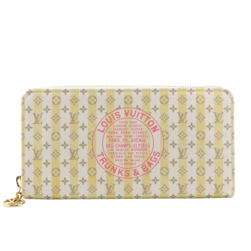 ルイヴィトン 長財布 モノグラム ジッピー・ウォレット イエロー LOUIS VUITTON M28463 LVスタンプ バナナ