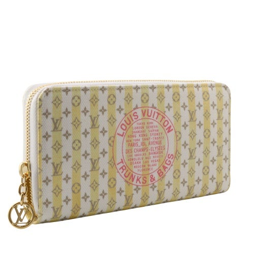 ルイヴィトン 長財布 モノグラム ジッピー・ウォレット イエロー LOUIS VUITTON M28463 LVスタンプ バナナ