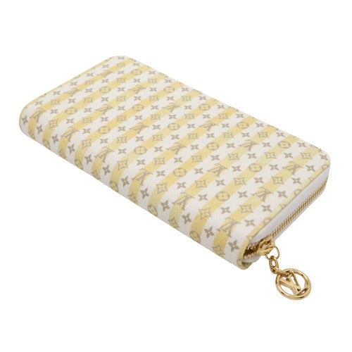 ルイヴィトン 長財布 モノグラム ジッピー・ウォレット イエロー LOUIS VUITTON M28463 LVスタンプ バナナ
