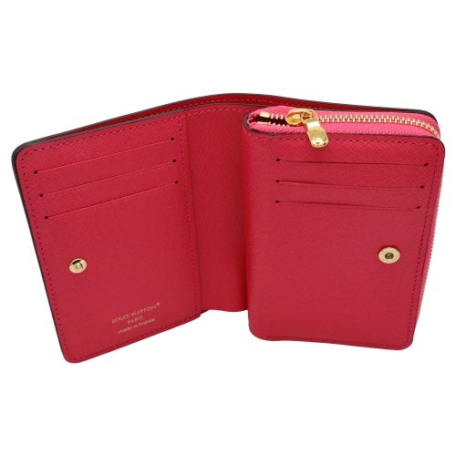 ルイヴィトン 二つ折り財布 モノグラム ポルトフォイユ・ルー ピンク LOUIS VUITTON M29357 ポップクラッシュ