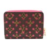 ルイヴィトン 二つ折り財布 モノグラム ポルトフォイユ・ルー ピンク LOUIS VUITTON M29357 ポップクラッシュ