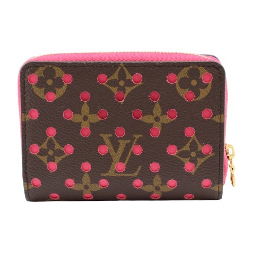 ルイヴィトン 二つ折り財布 モノグラム ポルトフォイユ・ルー ピンク LOUIS VUITTON M29357 ポップクラッシュ