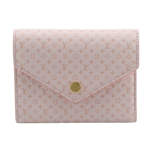 ルイヴィトン 三つ折り財布 モノグラム ポルトフォイユ・ヴィクトリーヌ ピンク LOUIS VUITTON M29412 ライトブリス