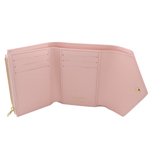 ルイヴィトン 三つ折り財布 モノグラム ポルトフォイユ・ヴィクトリーヌ ピンク LOUIS VUITTON M29412 ライトブリス