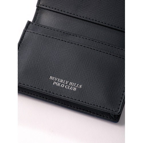 ビバリーヒルズポロクラブ カードケース 名刺入れ メンズ ネイビー BEVERLY HILLS POLO CLUB BHG-M1007 ネイビー/ブラック