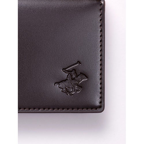 ビバリーヒルズポロクラブ カードケース 名刺入れ メンズ ブラウン BEVERLY HILLS POLO CLUB BHG-M1007 ダークブラウン/ブラウン