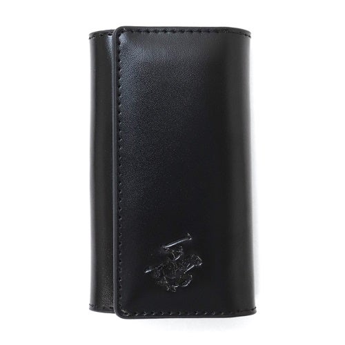 ビバリーヒルズポロクラブ キーケース メンズ ブラック BEVERLY HILLS POLO CLUB BHG-M1006 ブラック/ネイビー