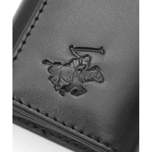 ビバリーヒルズポロクラブ キーケース メンズ ブラック BEVERLY HILLS POLO CLUB BHG-M1006 ブラック/ネイビー