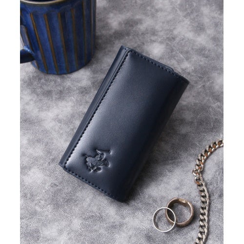 ビバリーヒルズポロクラブ キーケース メンズ ネイビー BEVERLY HILLS POLO CLUB BHG-M1006 ネイビー/ブラック