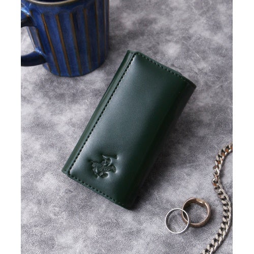 ビバリーヒルズポロクラブ キーケース メンズ グリーン BEVERLY HILLS POLO CLUB BHG-M1006 グリーン/ダークブラウン