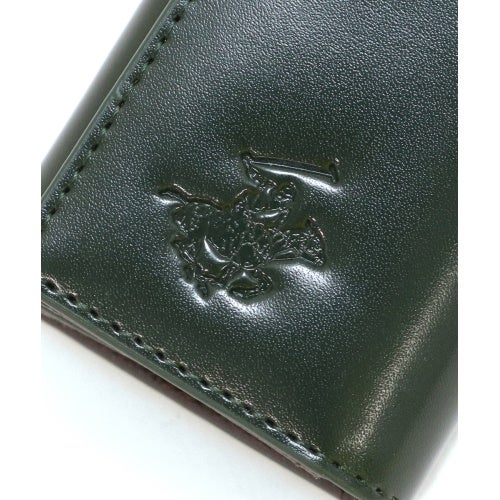 ビバリーヒルズポロクラブ キーケース メンズ グリーン BEVERLY HILLS POLO CLUB BHG-M1006 グリーン/ダークブラウン